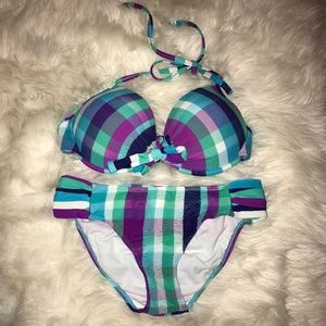 Juniors' Push-Up Swim Suit